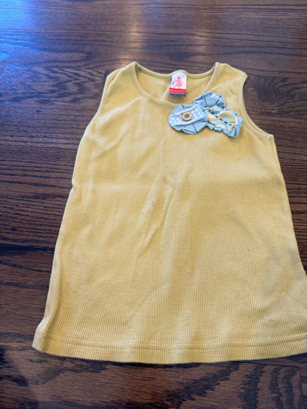 Matilda Jane Serendipity  Tank with Blue Floral Accent